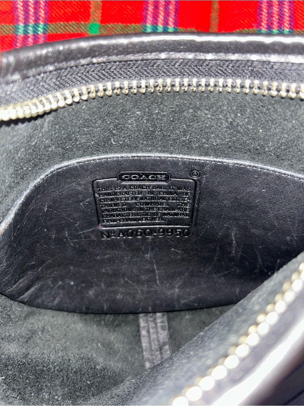Coach Vintage Black Leather Crossbody Bag - Picture 3 of 7